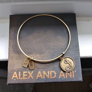 Bronze J Alex and Ani Bracelet